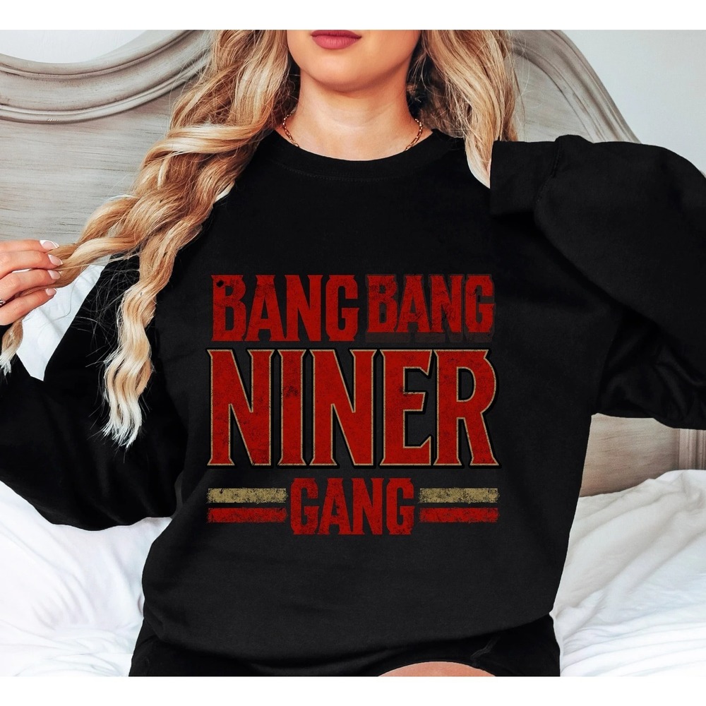 San Francisco Football Sweatshirt, Unisex SF Football Sweatshirt